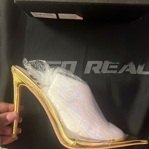 Gold So Real shoes